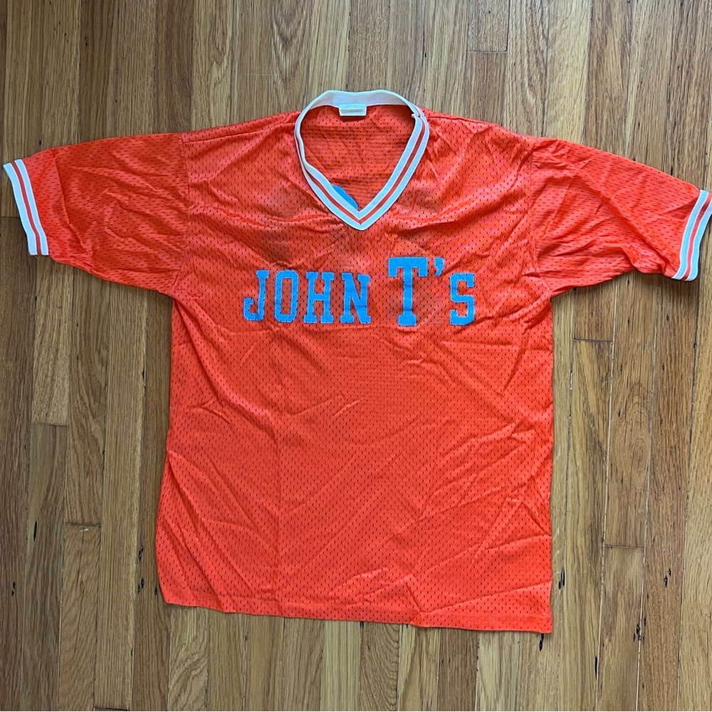 Vintage orange jersey